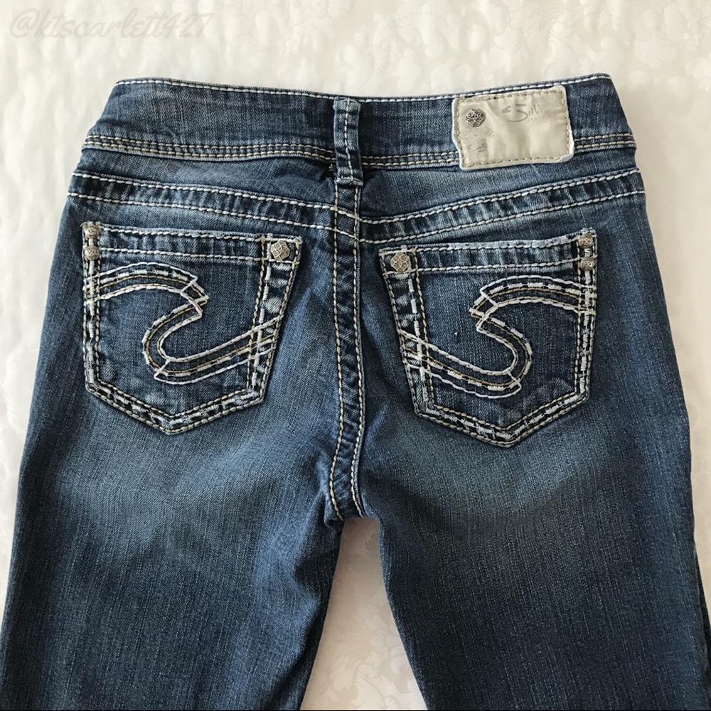 Silver Suki Jeans
